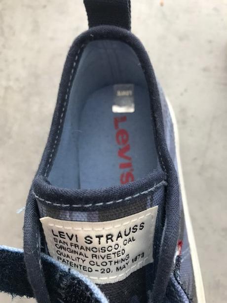 Plátené tenisky levi's - veľ.33, levis,33