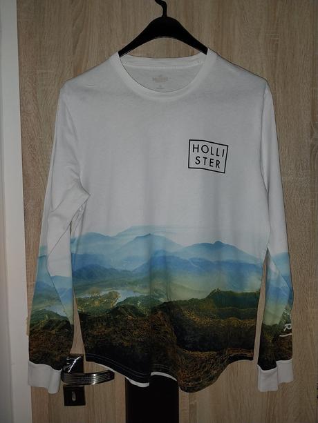 Pánske tričko m-ko, hollister,m