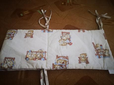 Mantinel do postieľky, šírka (cm): 30,dĺžka (cm): 140