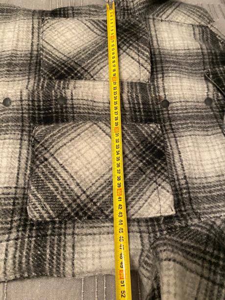 Košelová hrubšia bunda, bershka,170