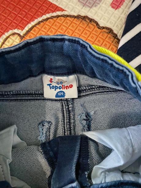 Topolino rifle a mikina, 104–116