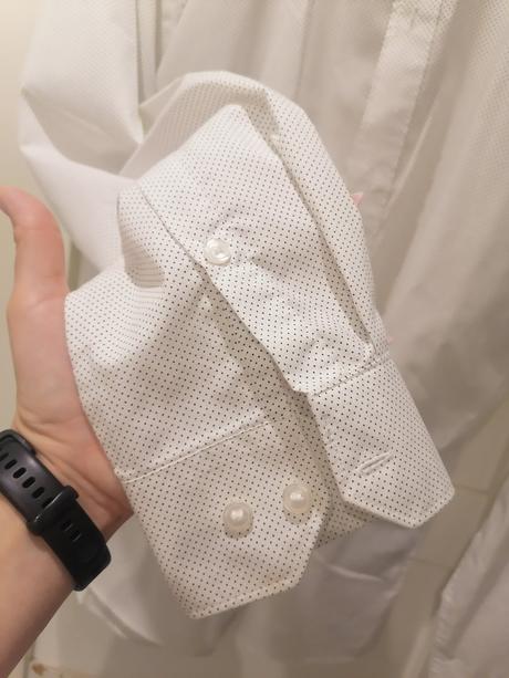 Košeľa h&m s bodkami veľkosť m, h&m,m