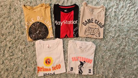 Letné tričká 158/164, 158