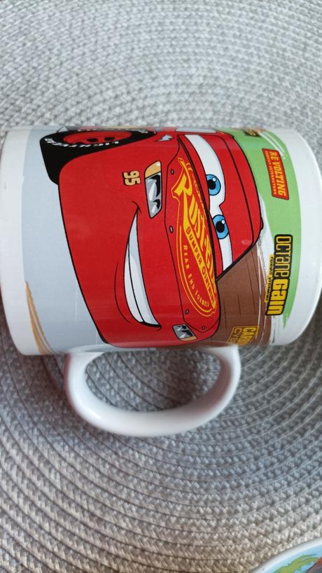 Miska + šálky mcqueen, 