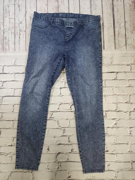 Riflové jeginsy, c&a,xl