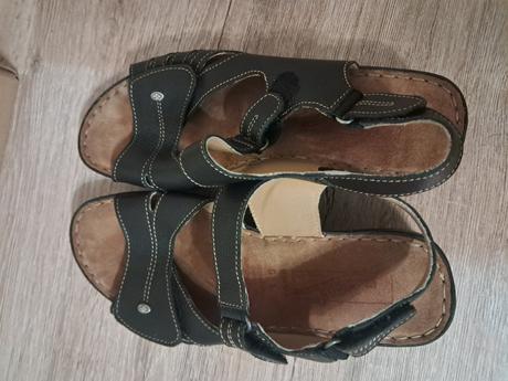 Kožené sandále 39, 39