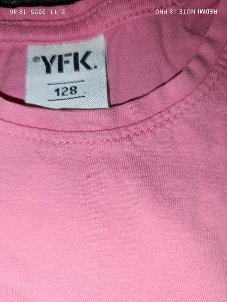 Dievčenské tričká na donosenie, 128