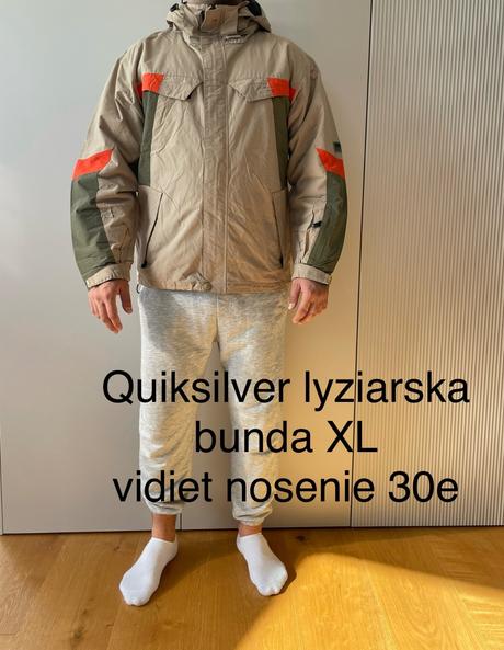 Quiksilver lyziarska/snowboardova bunda, quiksilver,xl
