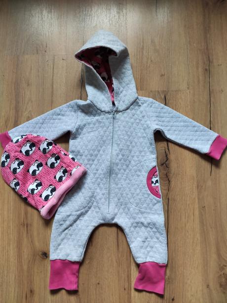 Detský overal a ciapka, 74