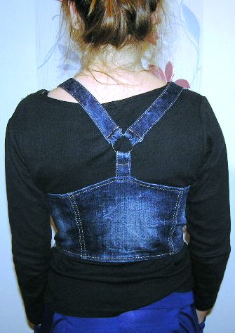 Riflová vestička, s