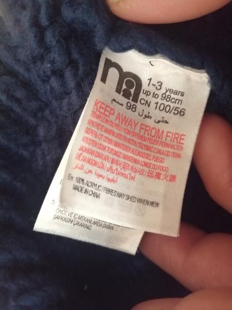 Čiapočka, mothercare,98