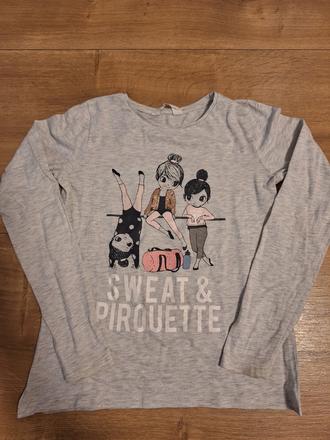 Krásne tričko, h&m,134