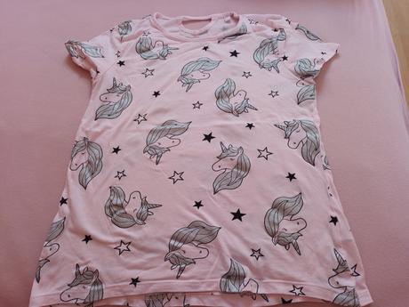 Tričko oblečené 2krat, c&a,140