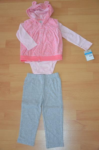 Novy komplet carter's s vysackou vhodny ako darcek, carter's,86 / 92 / 98