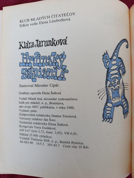 Kniha hrdinský zápisnik, 