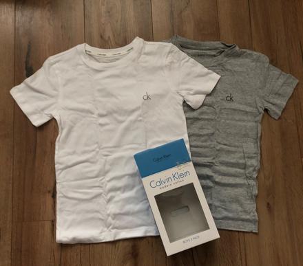 Detske tricka calvin klein 2pack, calvin klein,140 / 146 / 152