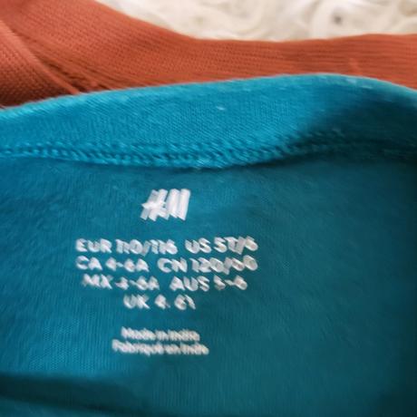 3x dino tricko, h&m,116