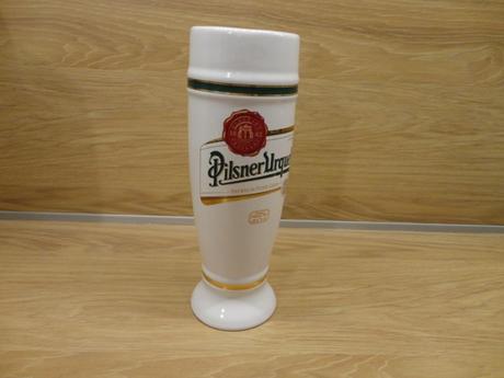 Pivový pohár pilsner urquel - nový, porcelánový,