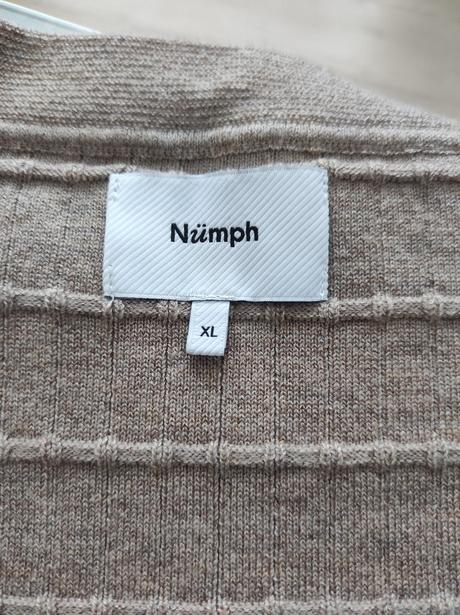 Vestička nümph s vlnou a metalickým vláknom, xl