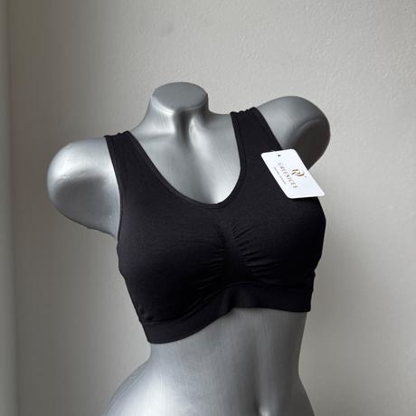 Športová podprsenka s vyberatelnými vypchávkami, 4xl - xxxl