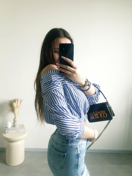 Zara košeľa na ramená s, zara,s