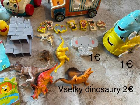 Hračky a knihy od 1-2 rokov, 