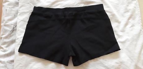 Čierne elastické šortky, l