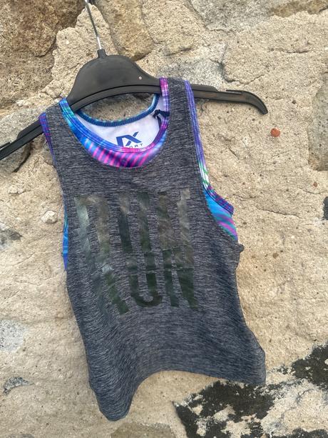 2in1 športový top + športová podprsenka next, 98 / 104