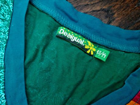 Nadherne saticky desigual top stav 158/164, desigual,164