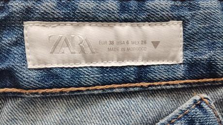Perfektné štýlové rifle zara, zara,m