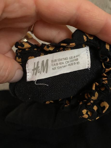 Dievcenske saty vel.134/140, h&m,134