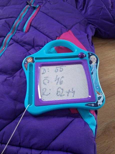 Teplá hrubá lyžiarska bunda, 152