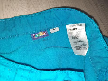 2x zateplené nohavice, lupilu,110