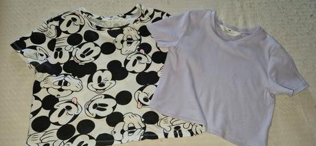 Krátke tričká-raz oblečene, h&m,146