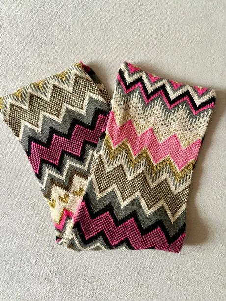 Hrubý pletený šál, 