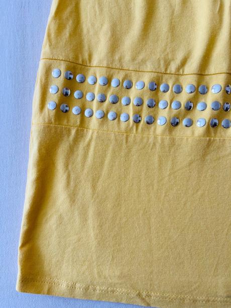 Žlté šaty, tunika vel.s, s