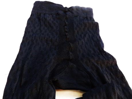 Vzorované krycie pančuchy, l