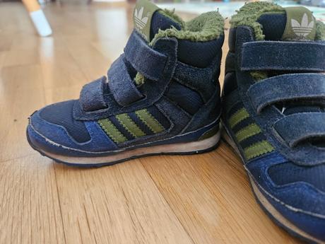 Zateplené adidas topánočky 22 vd 13cm, adidas,22