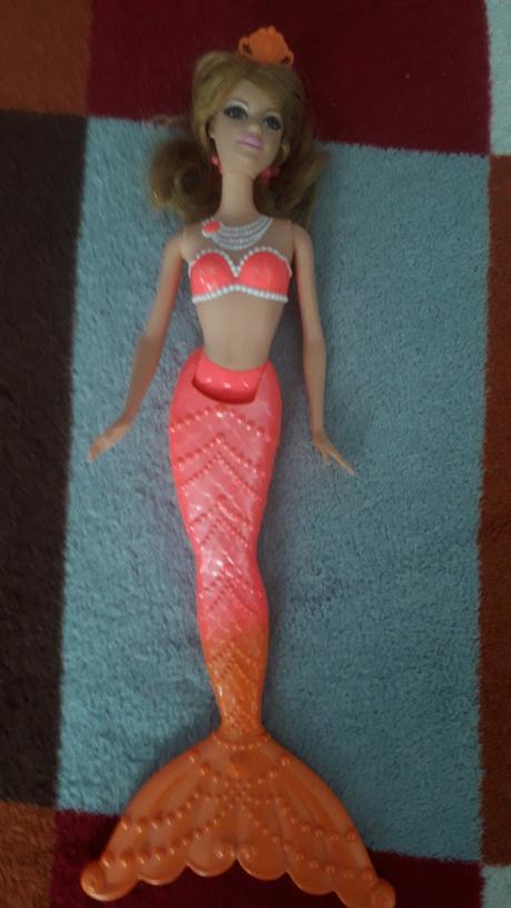 Bábika s plutvou - víla, 35 cm,