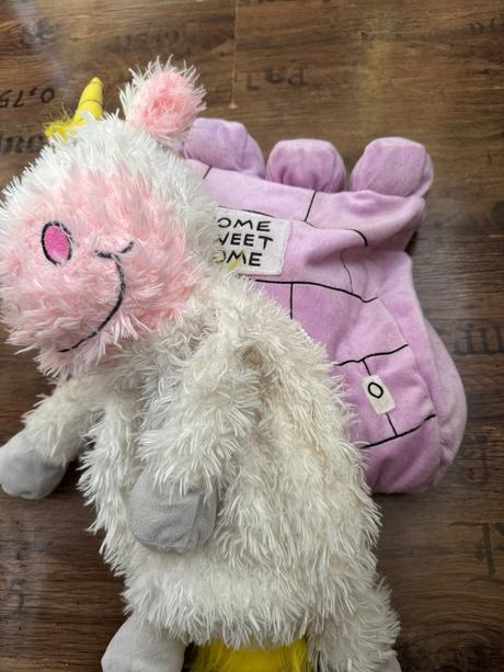 Vankúš jednorožec v domčeku 2v1, šírka (cm): 30,dĺžka (cm): 40