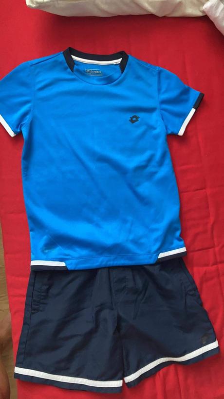 Tričko a kraťasy lotto 128, 122–134