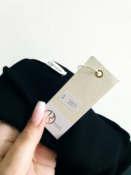 Čierne šaty relish m, 38 / m