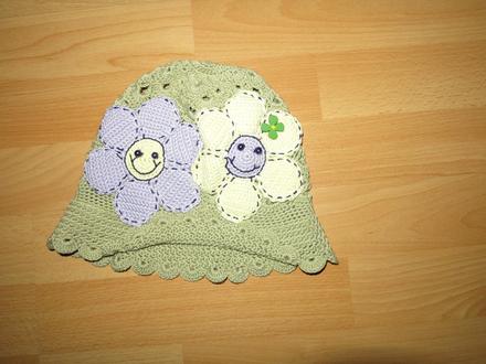 Háčkovaný bavlnený klobúčik, 92