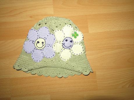 Háčkovaný bavlnený klobúčik, 92