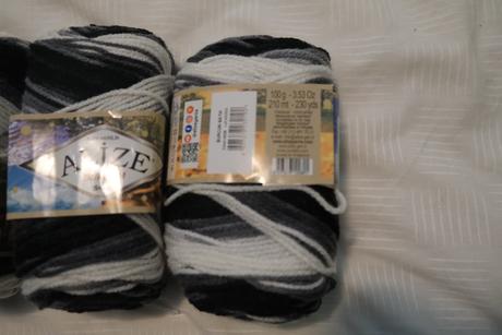 Alize burcum batik 1900 bielo sivá, 