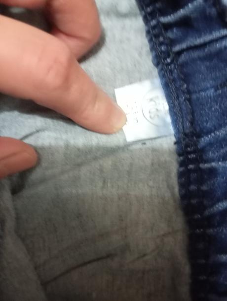 3x teplé nohavice, 128