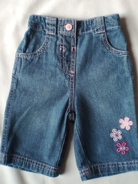 0-3m dunnes stores riflové nohavice, 56