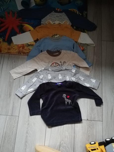Detské mikiny /tricka, lupilu,74