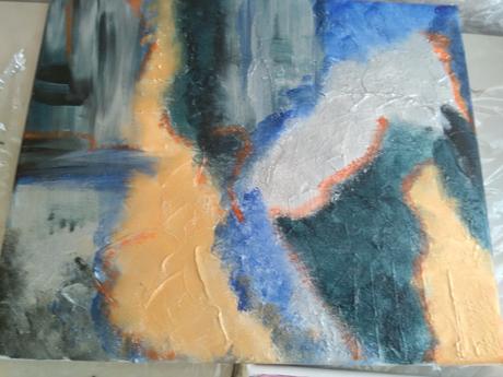 Plátno akryl 30x25,