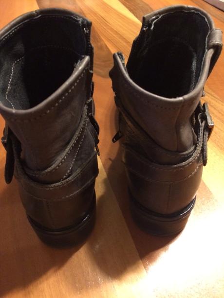 Kožene  čizmy, deichmann,38